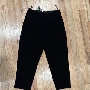 Jean Paul Gaultier Black Velvet Capri
